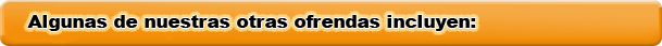 Some of our other long distance and internet service offerings include